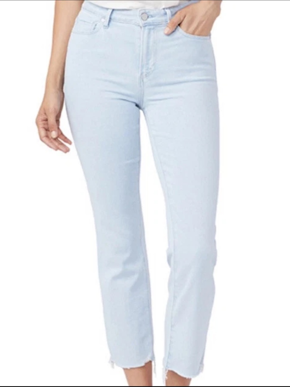 NWOT PAIGE Cindy Crop Jeans
